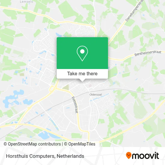 Horsthuis Computers map