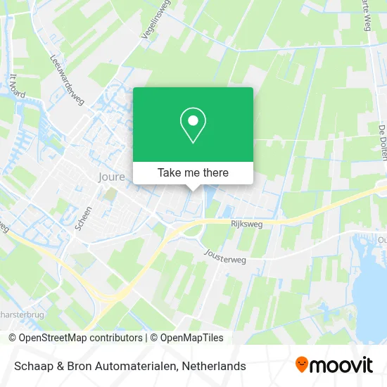 Schaap & Bron Automaterialen Karte