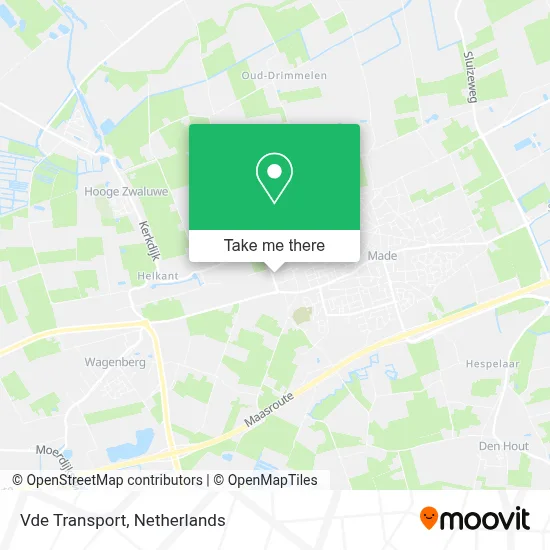 Vde Transport map