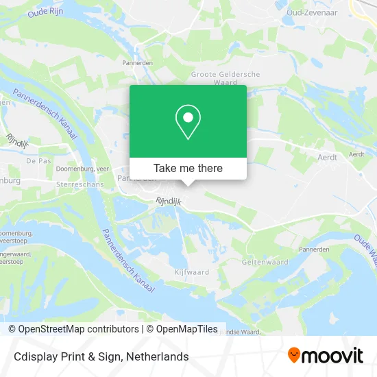 Cdisplay Print & Sign map