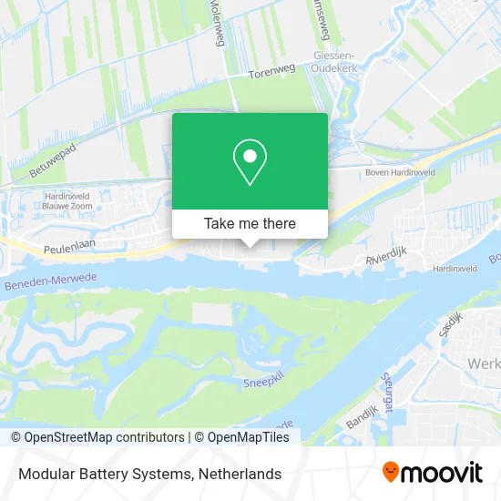 Modular Battery Systems map