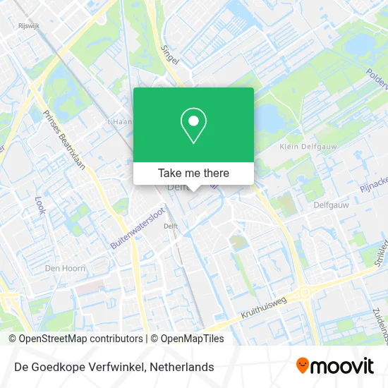 De Goedkope Verfwinkel map