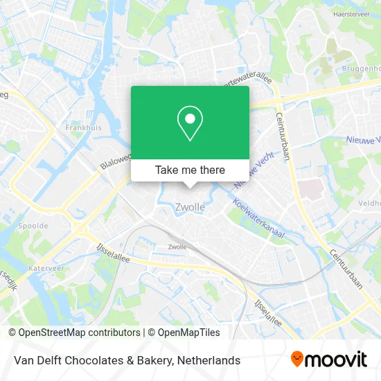 Van Delft Chocolates & Bakery map