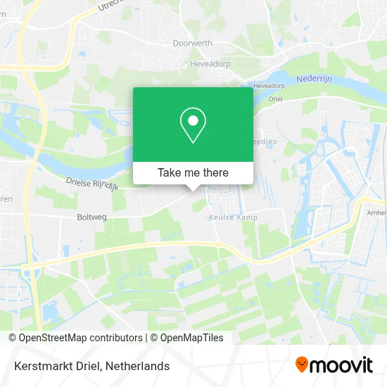 Kerstmarkt Driel map