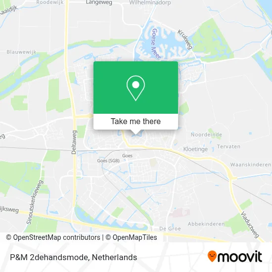 P&M 2dehandsmode map