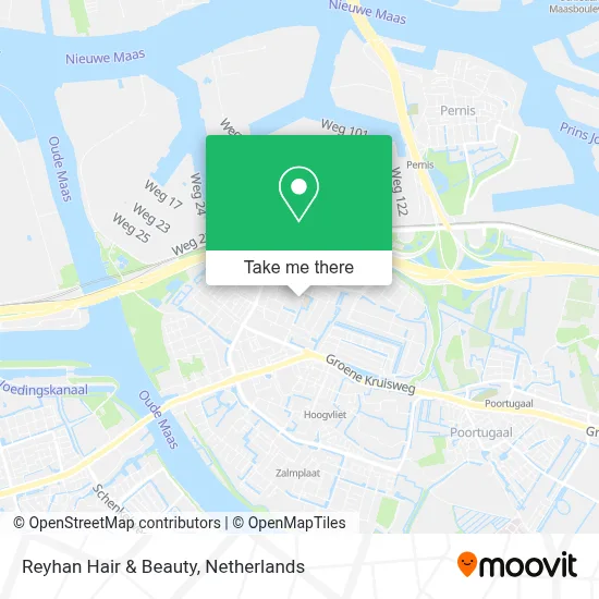 Reyhan Hair & Beauty map