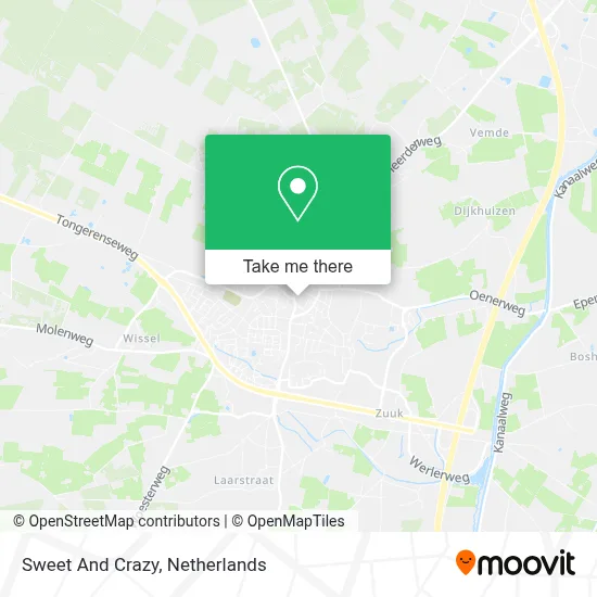 Sweet And Crazy map