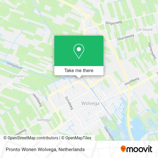 Pronto Wonen Wolvega map