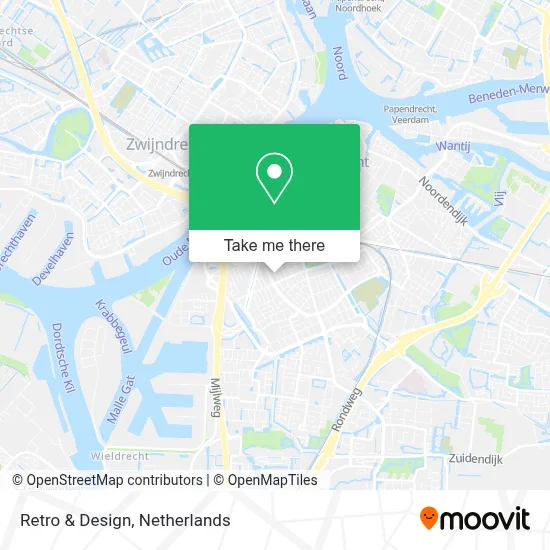 Retro & Design map