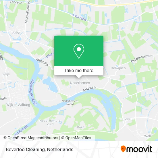 Beverloo Cleaning map