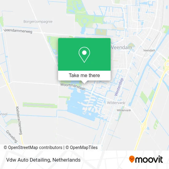 Vdw Auto Detailing map