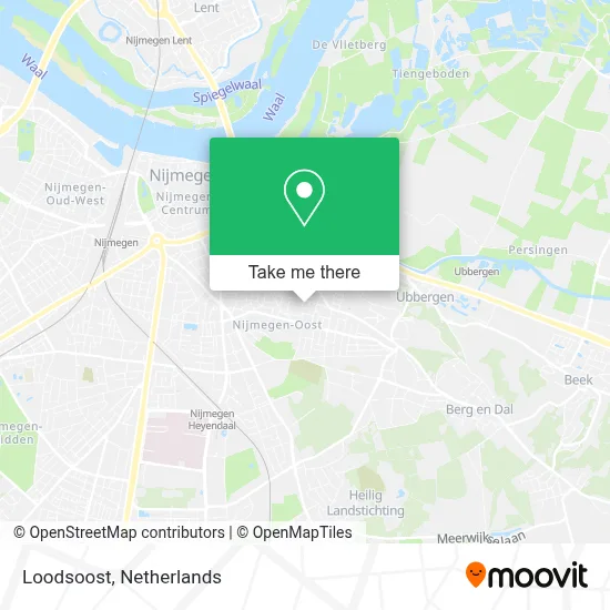 Loodsoost map