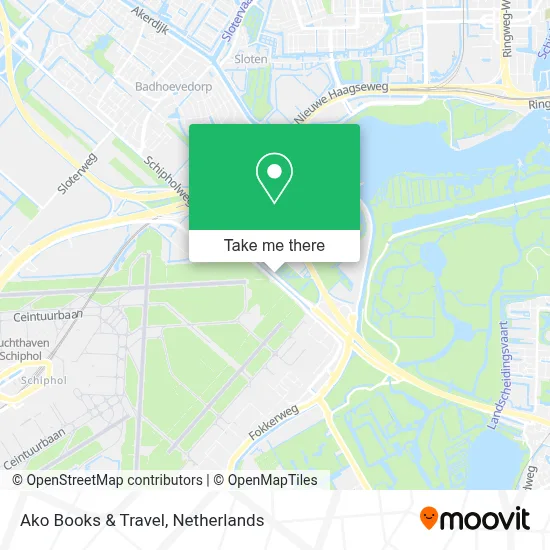 Ako Books & Travel map