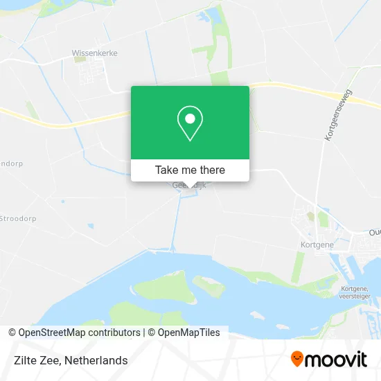 Zilte Zee map