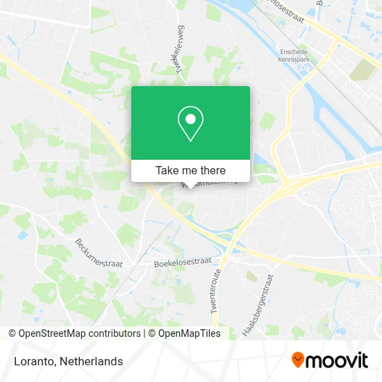 Loranto map
