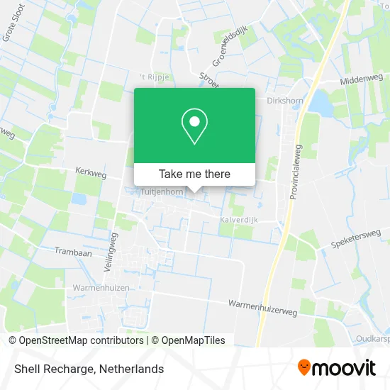 Shell Recharge map