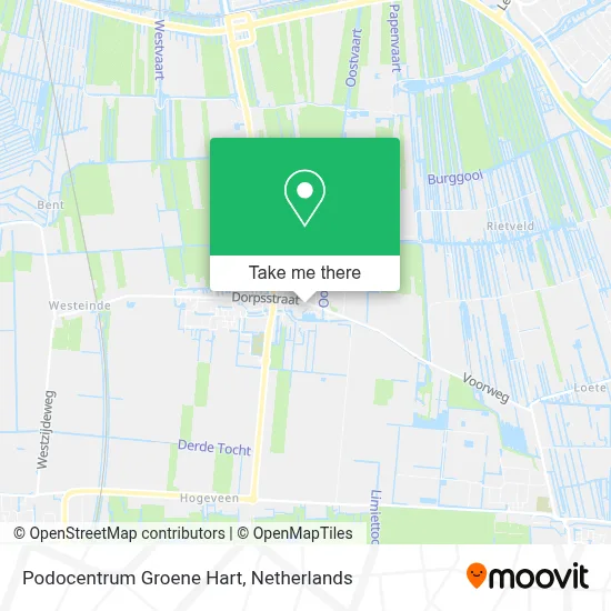 Podocentrum Groene Hart Karte