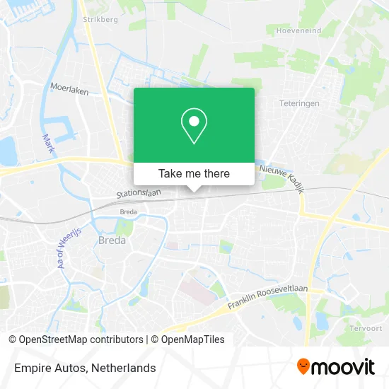 Empire Autos map