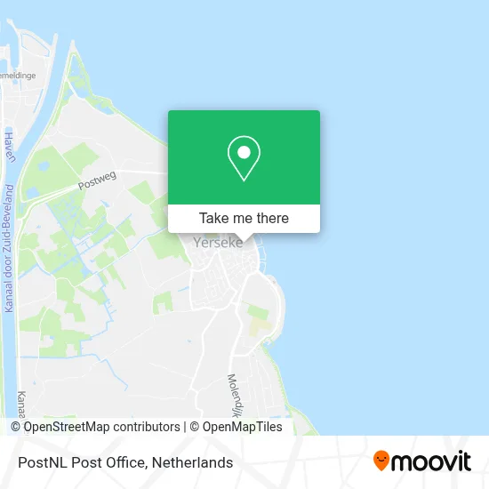 Postnl Postkantoor map