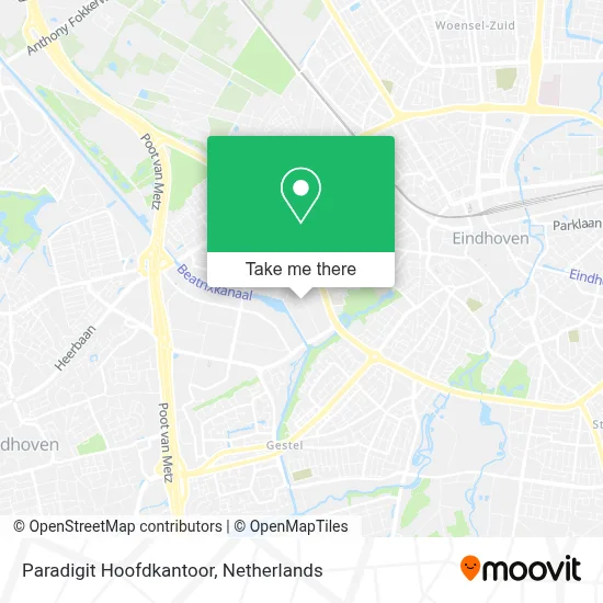 Paradigit Hoofdkantoor map