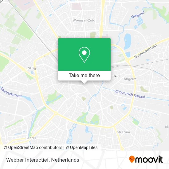 Webber Interactief map
