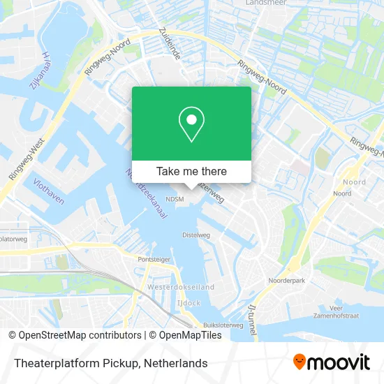 Theaterplatform Pickup map