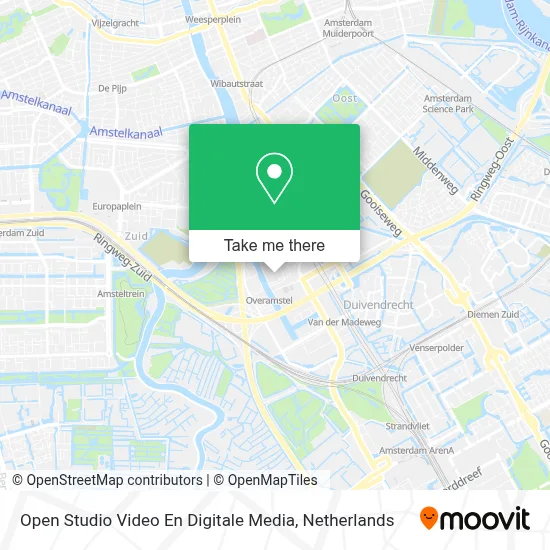 Open Studio Video En Digitale Media map