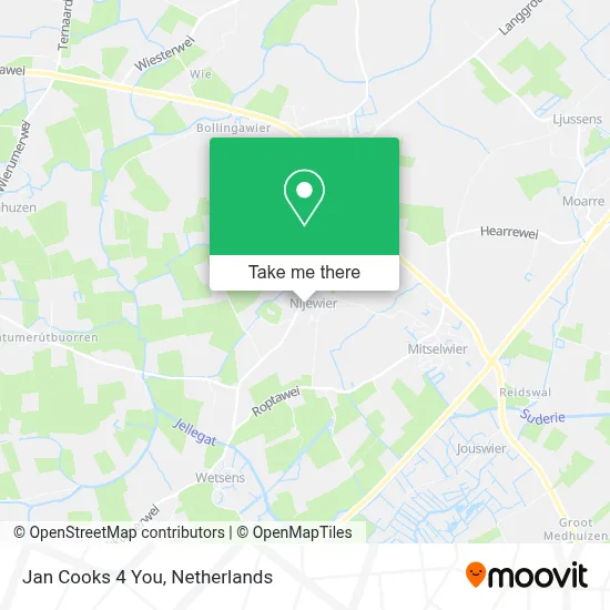 Jan Cooks 4 You map