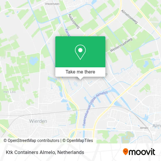 Ktk Containers Almelo map
