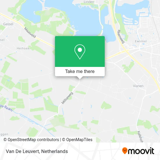 Van De Leuvert map