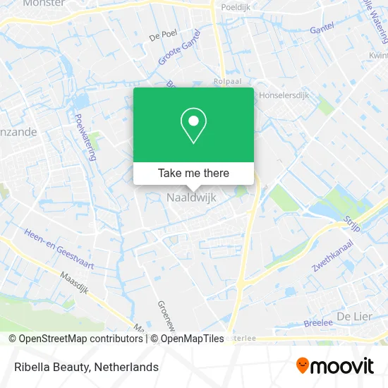 Ribella Beauty map