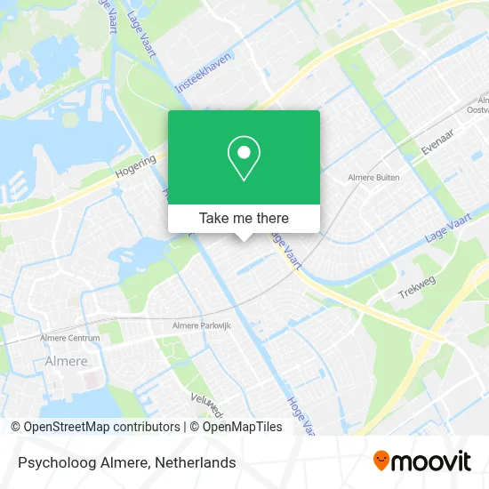Psycholoog Almere map