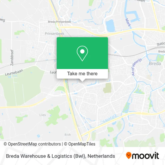 Breda Warehouse & Logistics (Bwl) Karte