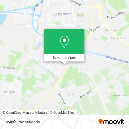 Kwikfit map