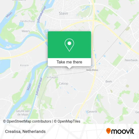 Crealisa map