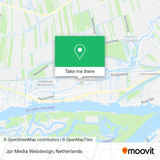 Jpr Media Webdesign map