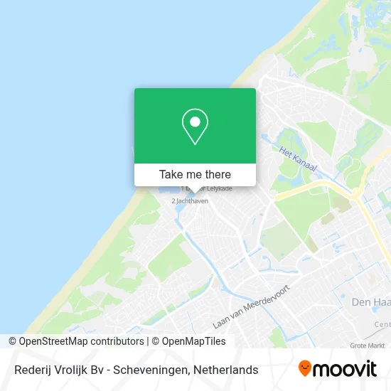 Rederij Vrolijk Bv - Scheveningen Karte