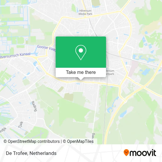 De Trofee map