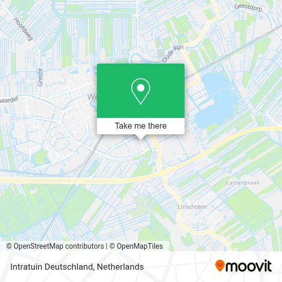 Intratuin Deutschland map