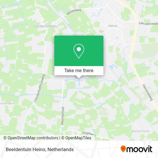 Beeldentuin Heino Karte