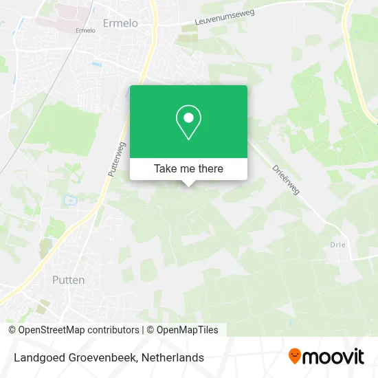 Landgoed Groevenbeek map
