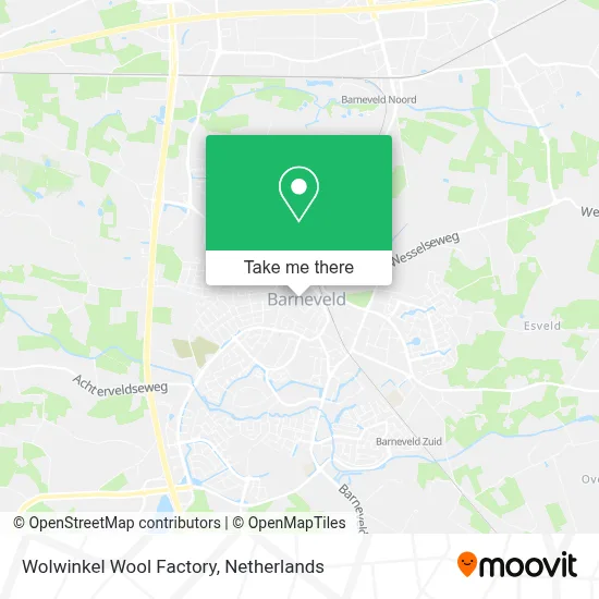 Wolwinkel Wool Factory map