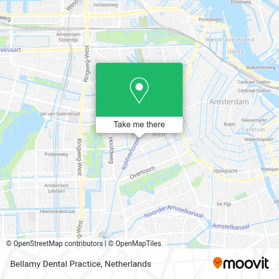 Bellamy Dental Practice map