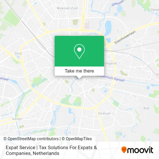 Expat Service | Tax Solutions For Expats & Companies map