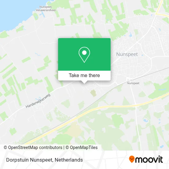 Dorpstuin Nunspeet map