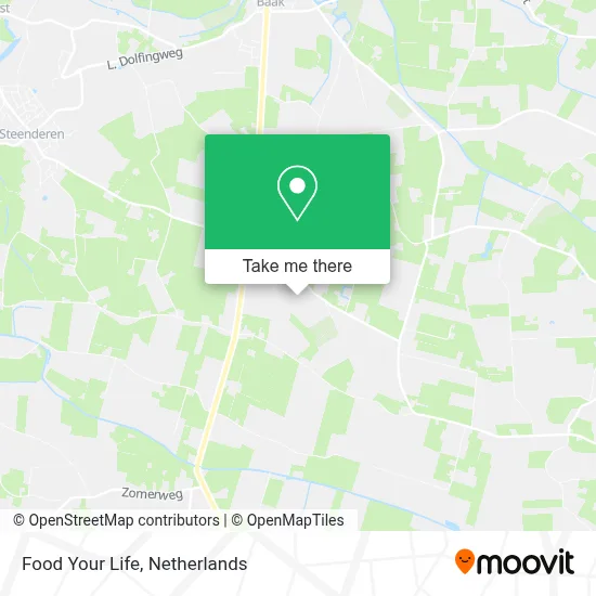 Food Your Life map