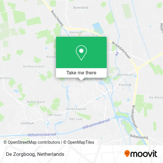 De Zorgboog map