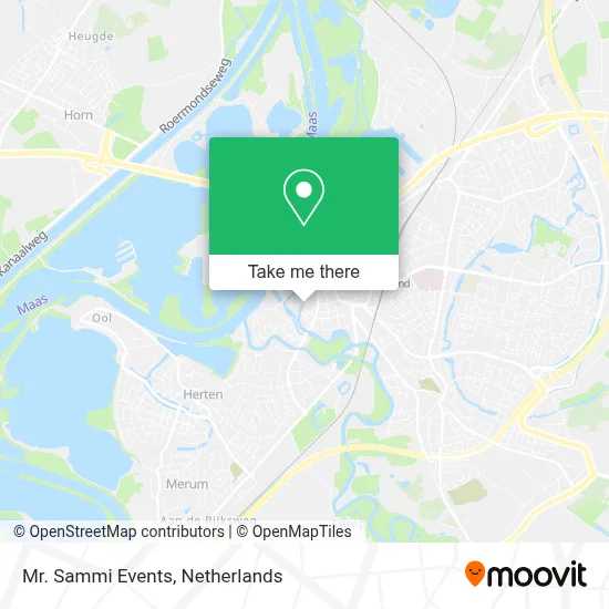 Mr. Sammi Events map