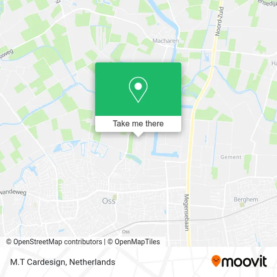 M.T Cardesign map