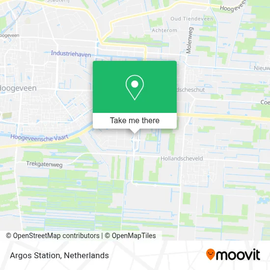 Argos Station map